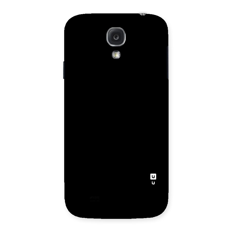 Just Black Back Case for Samsung Galaxy S4