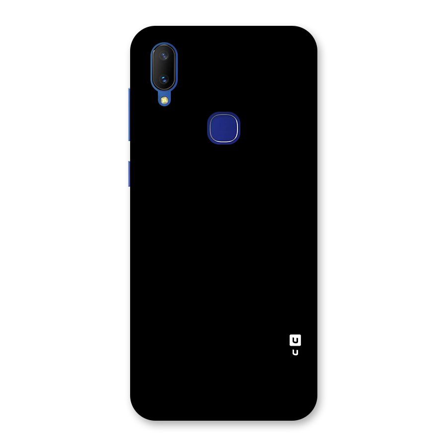 Just Black Back Case for Vivo V11