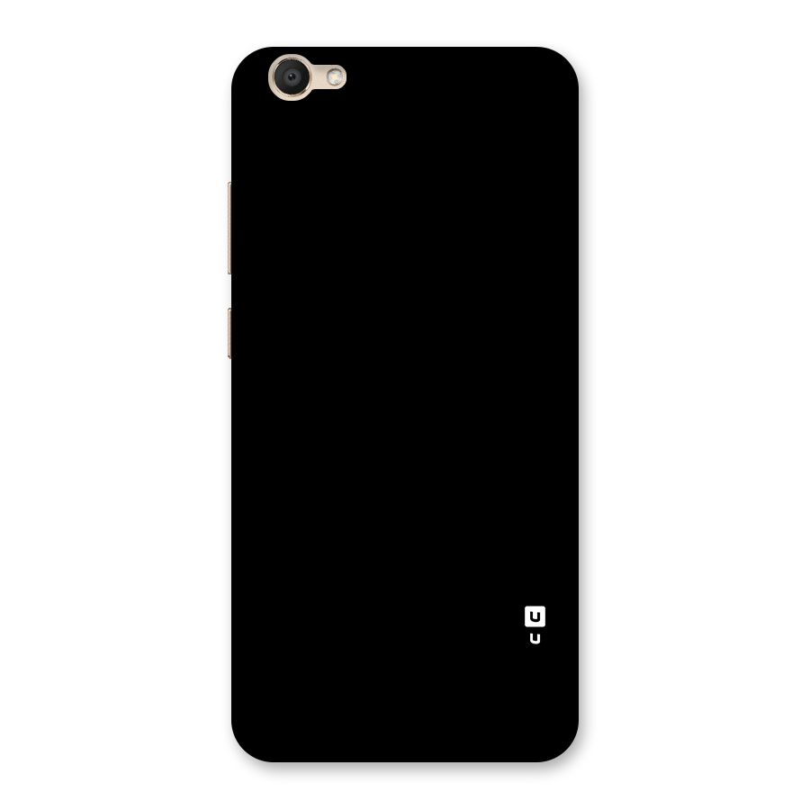 Just Black Back Case for Vivo V5