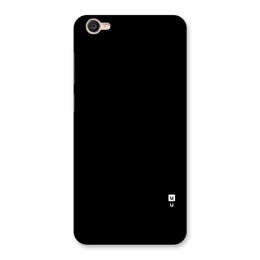 Just Black Back Case for Vivo Y55s