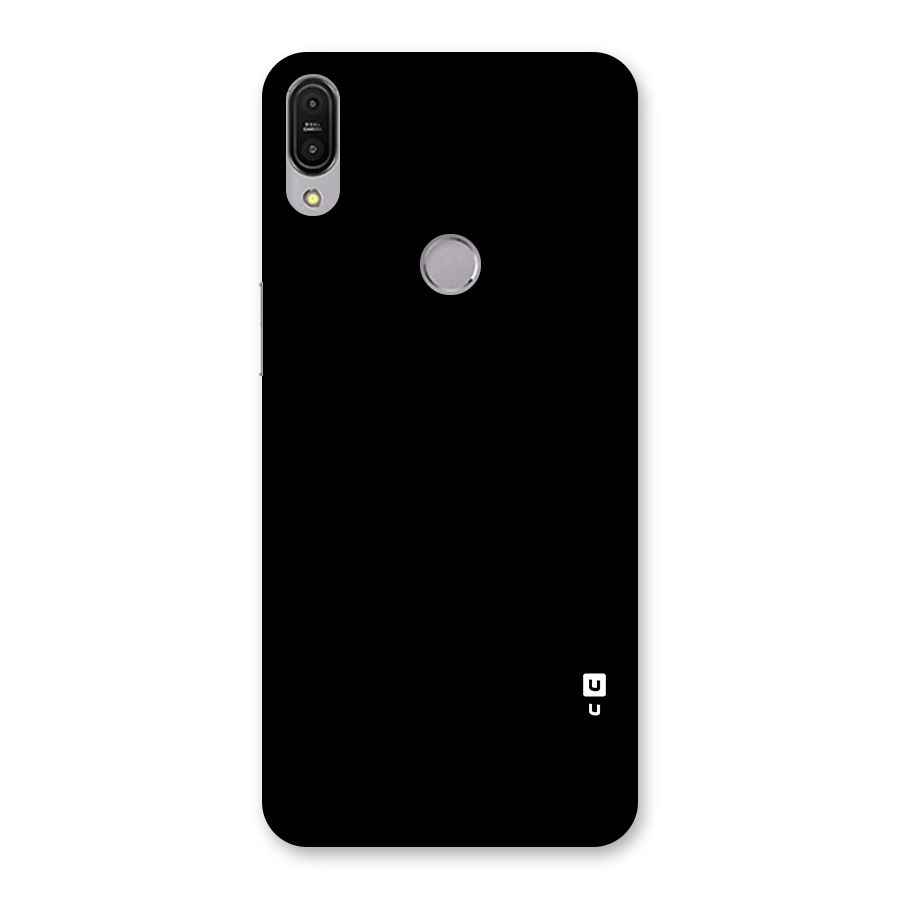 Just Black Back Case for Zenfone Max Pro M1