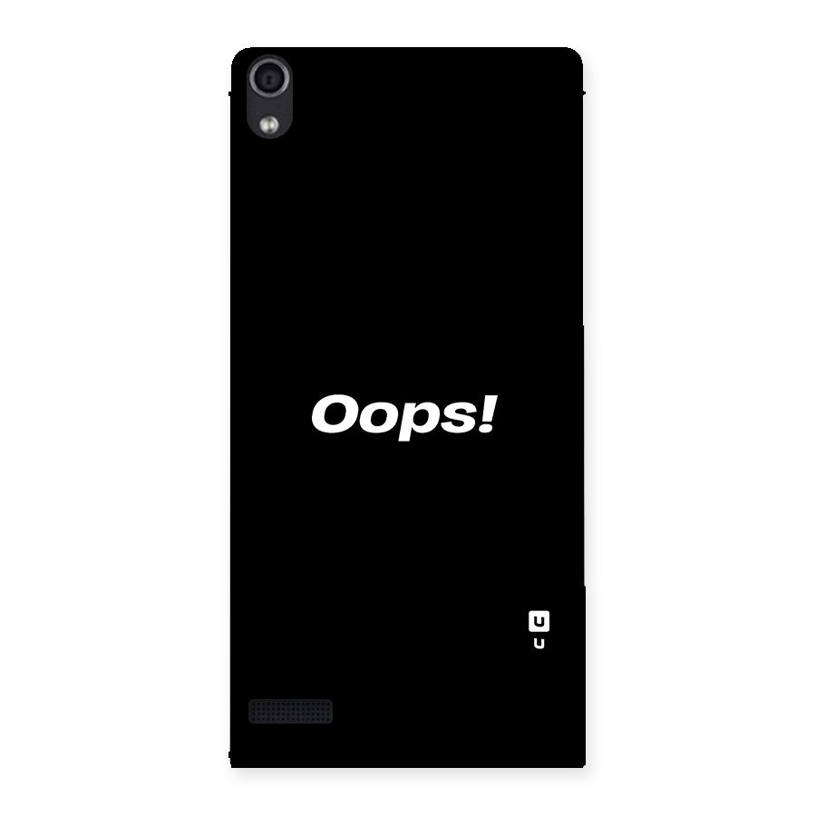 Just Oops Back Case for Ascend P6