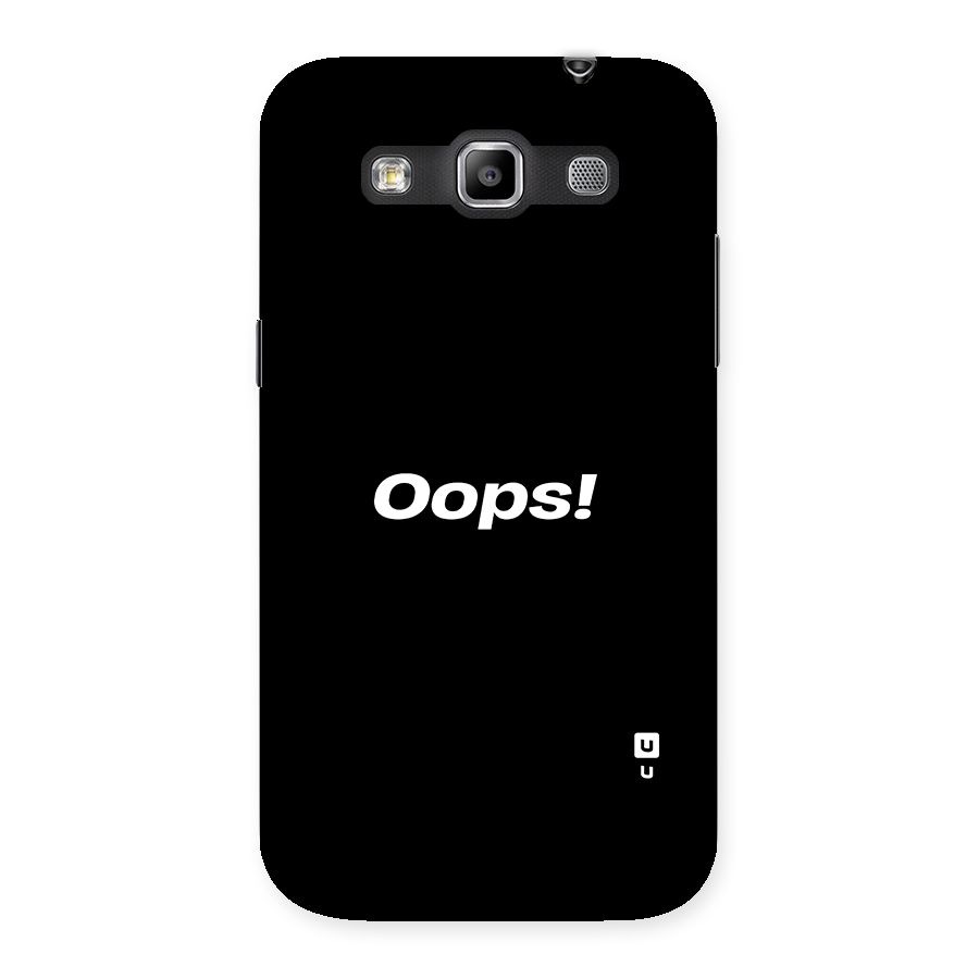 Just Oops Back Case for Galaxy Grand Quattro