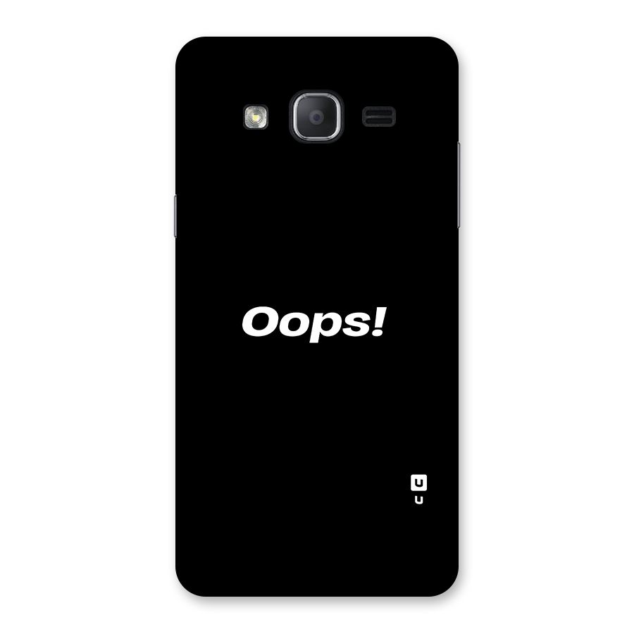 Just Oops Back Case for Galaxy On7 2015