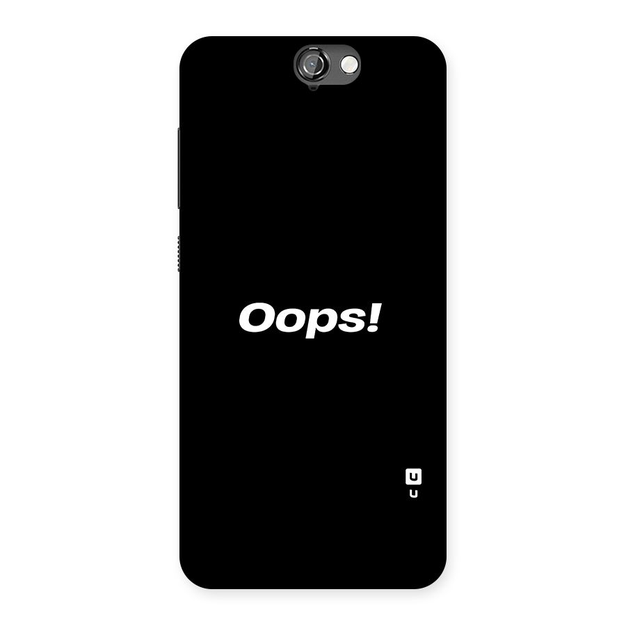 Just Oops Back Case for HTC One A9