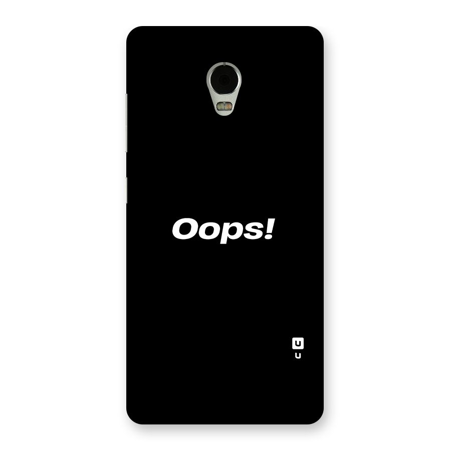 Just Oops Back Case for Lenovo Vibe P1