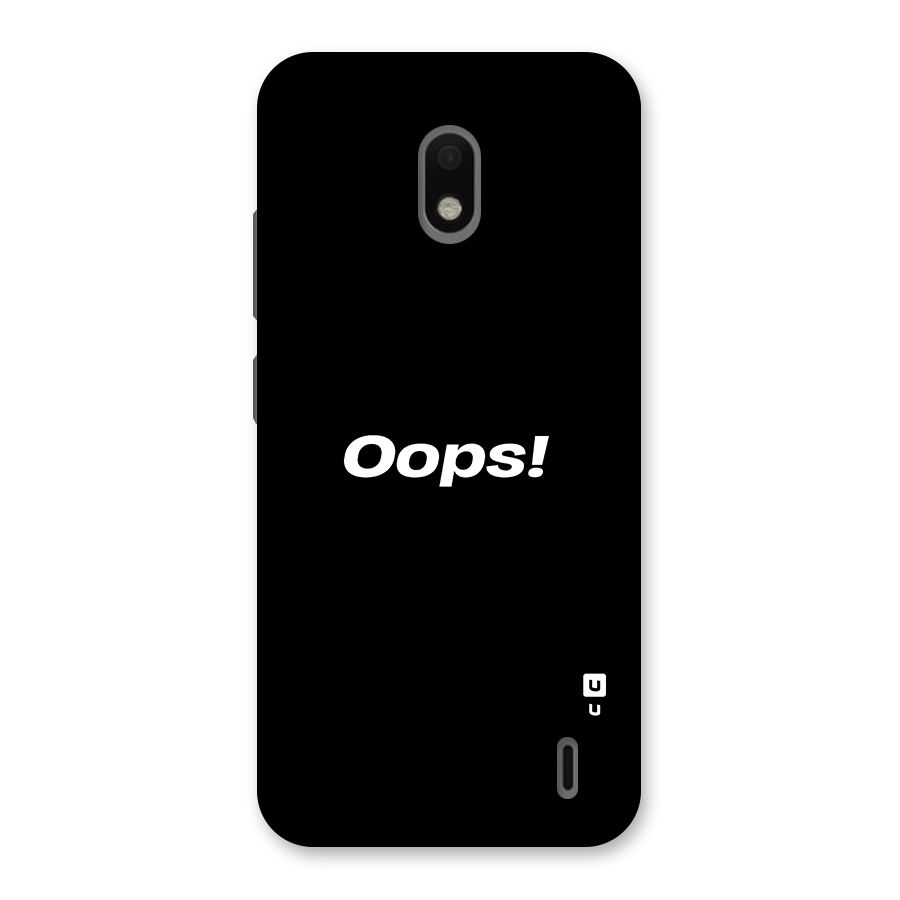 Just Oops Back Case for Nokia 2.2