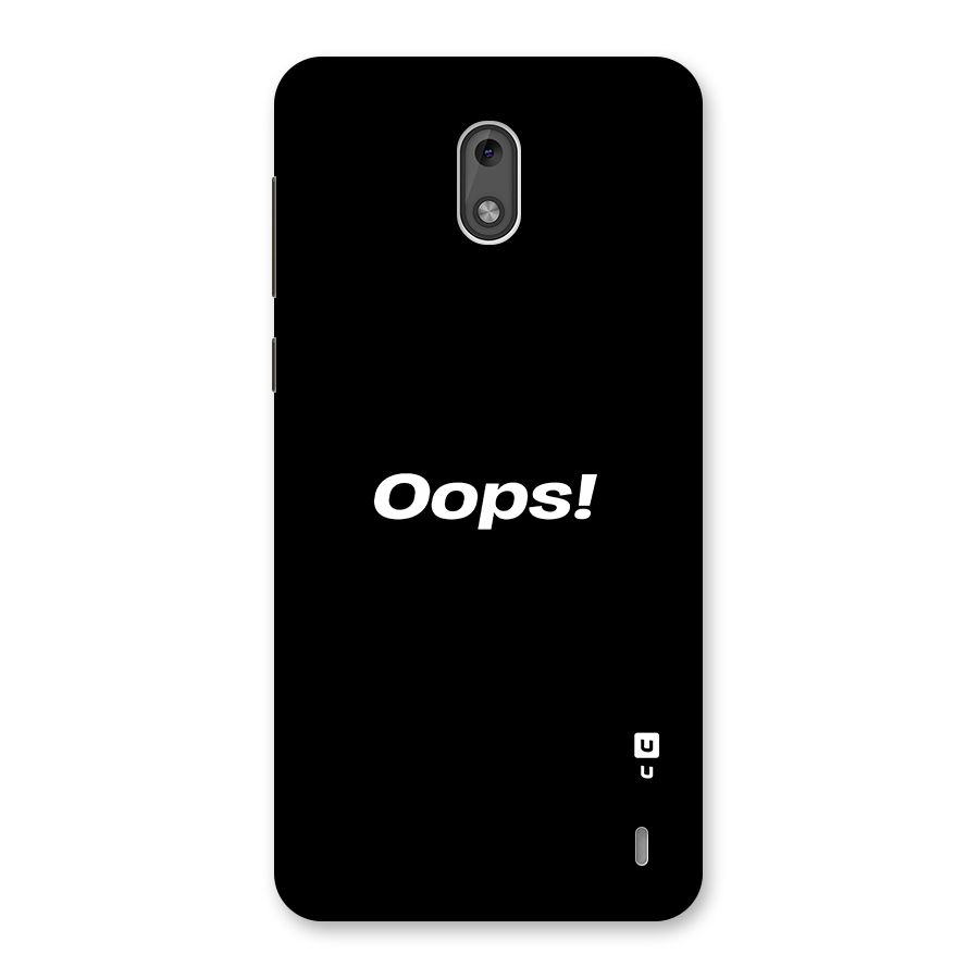 Just Oops Back Case for Nokia 2