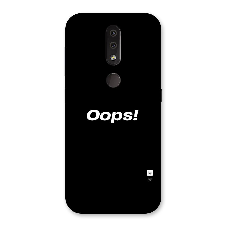 Just Oops Back Case for Nokia 4.2
