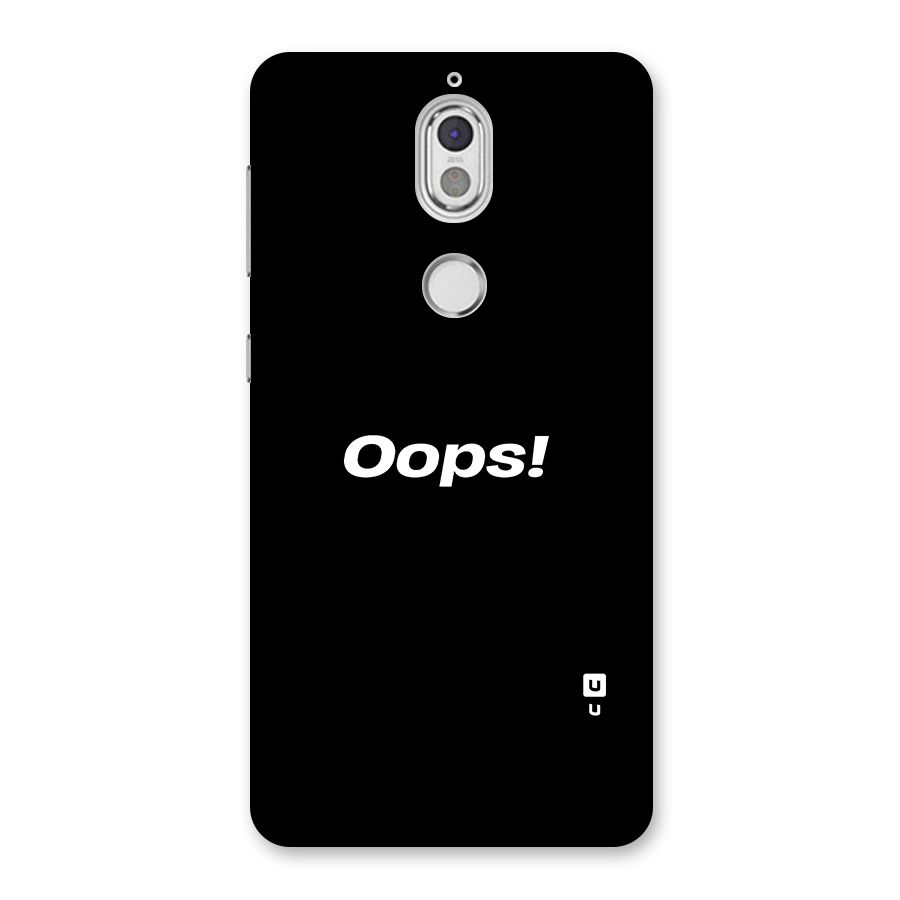 Just Oops Back Case for Nokia 7