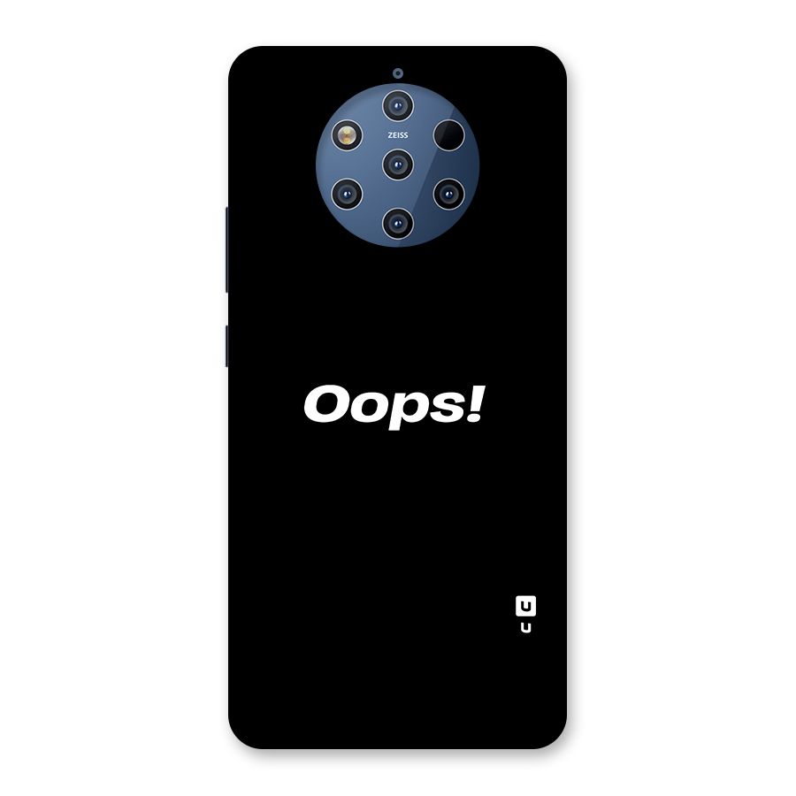 Just Oops Back Case for Nokia 9 PureView