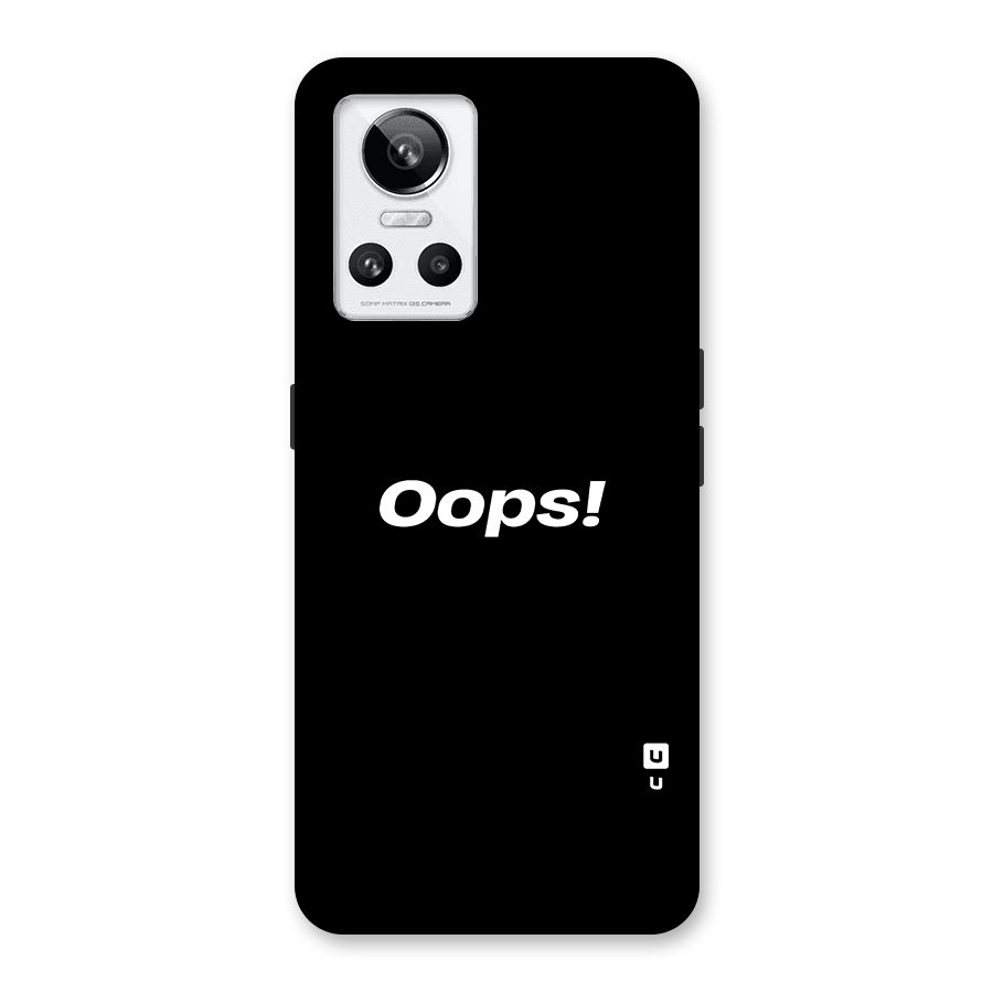 Just Oops Back Case for Realme GT Neo 3
