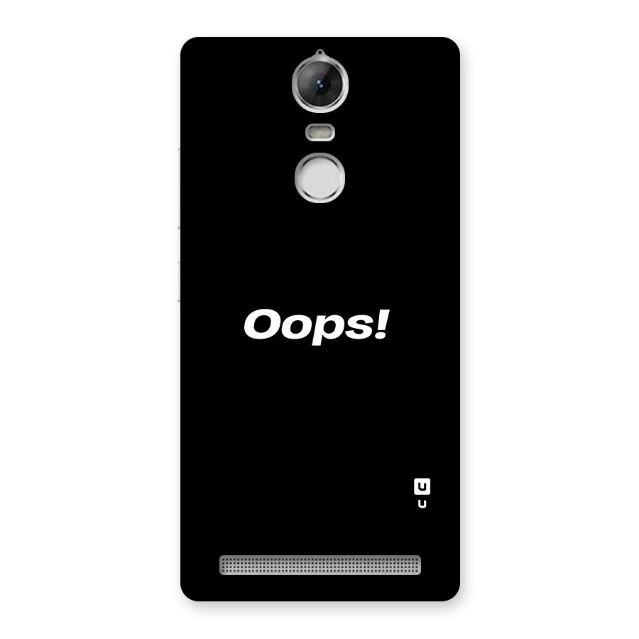 Just Oops Back Case for Vibe K5 Note
