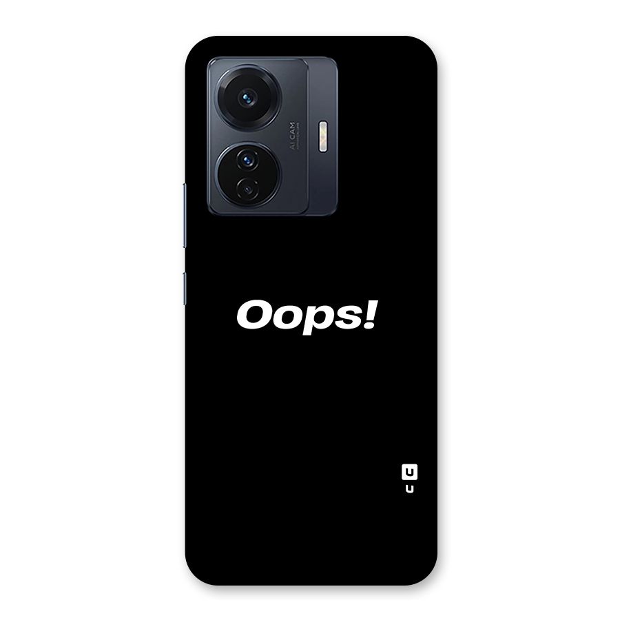 Just Oops Back Case for Vivo T1 Pro