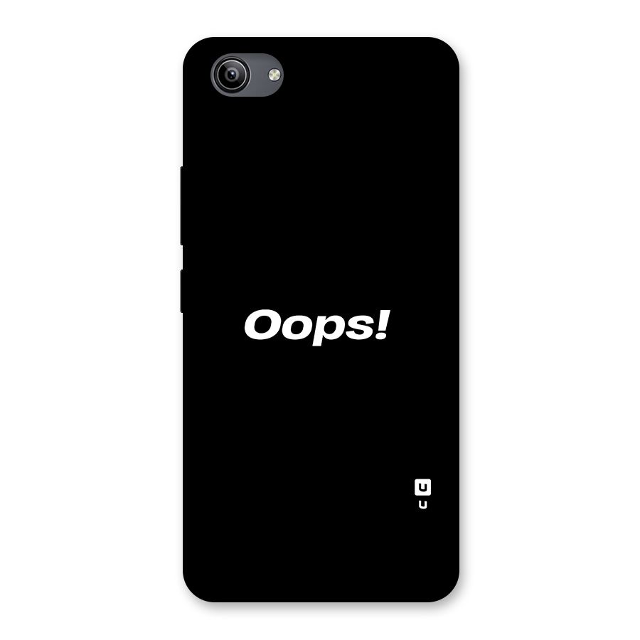 Just Oops Back Case for Vivo Y81i