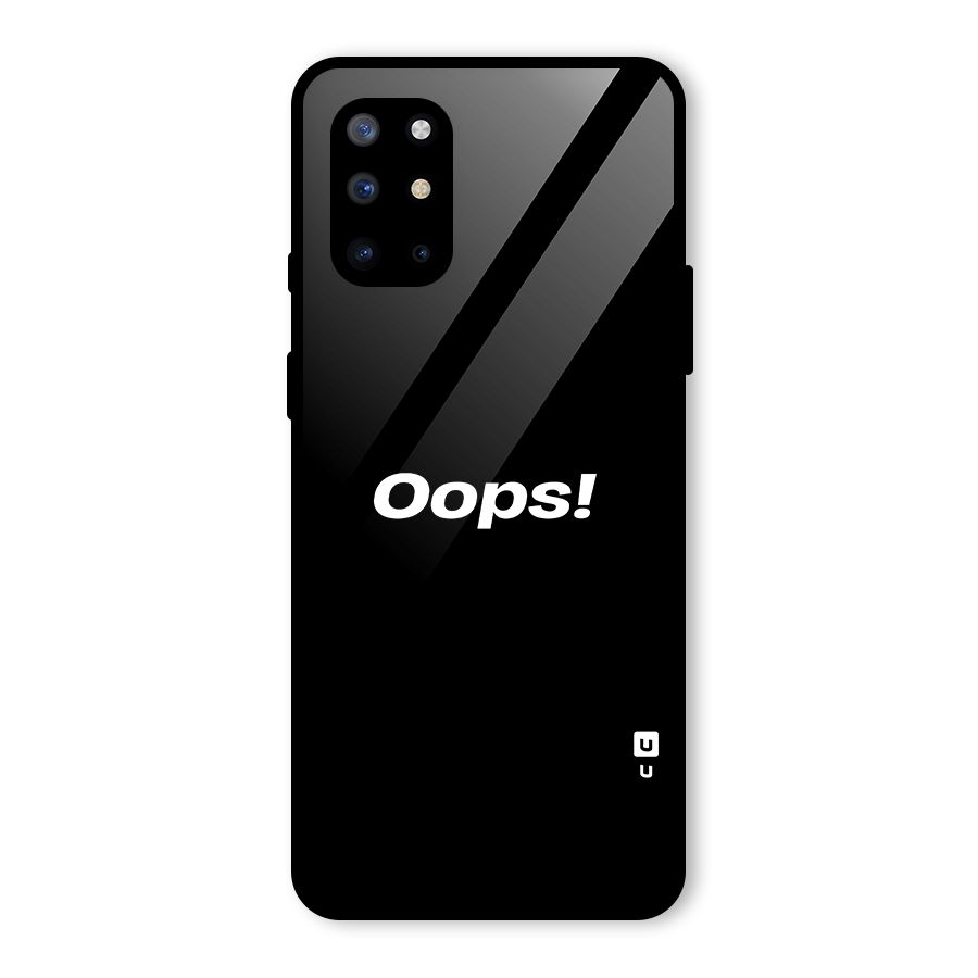 Just Oops Glass Back Case for OnePlus 8T