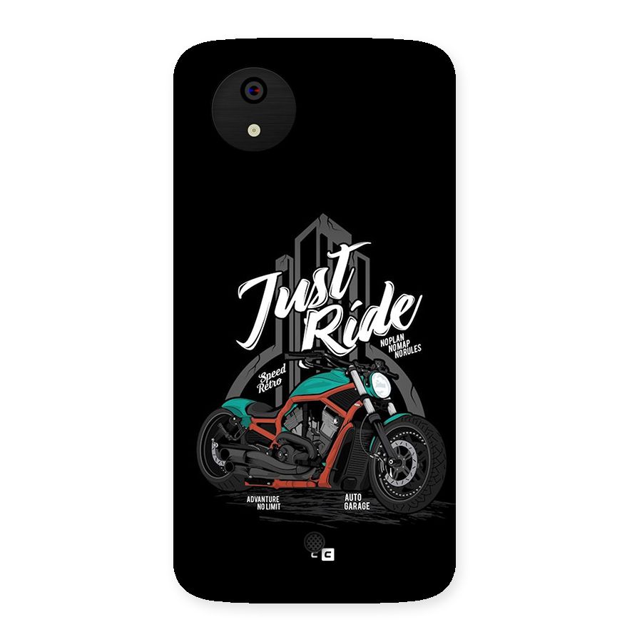 Just Ride Speed Back Case for Canvas A1  AQ4501