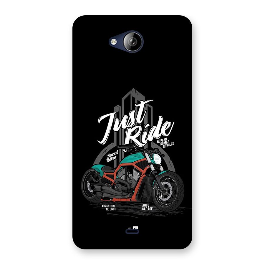Just Ride Speed Back Case for Canvas Play Q355