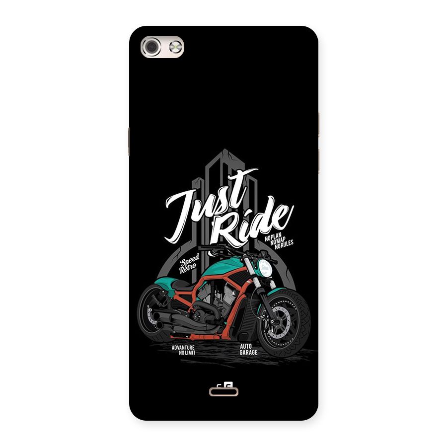 Just Ride Speed Back Case for Canvas Silver 5