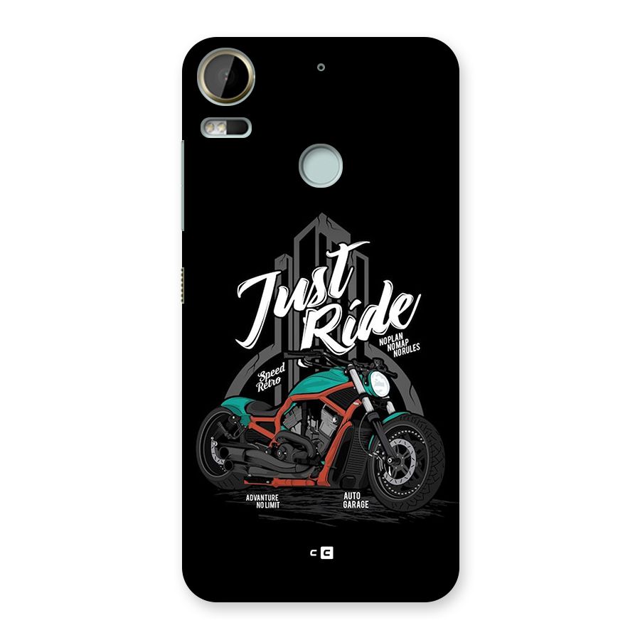 Just Ride Speed Back Case for Desire 10 Pro
