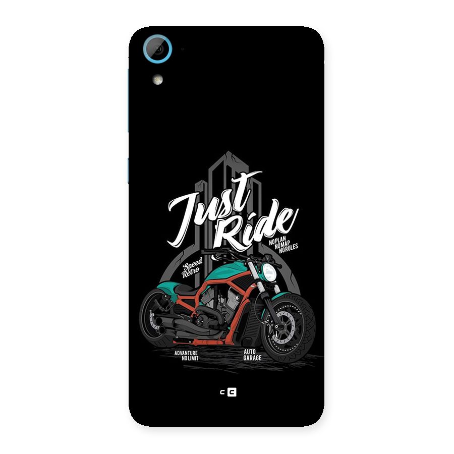 Just Ride Speed Back Case for Desire 826