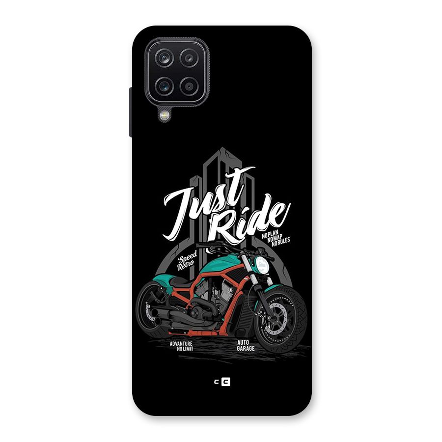 Just Ride Speed Back Case for Galaxy A12