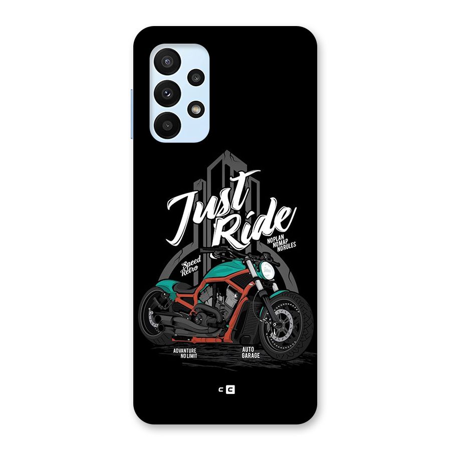Just Ride Speed Back Case for Galaxy A23
