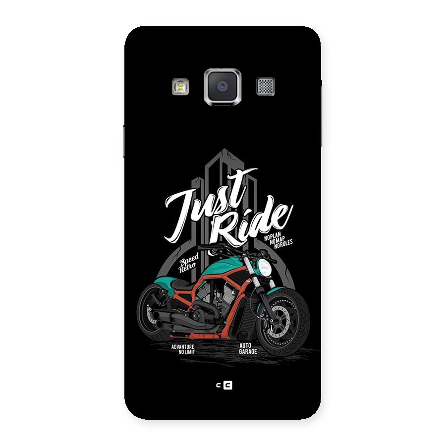 Just Ride Speed Back Case for Galaxy A3