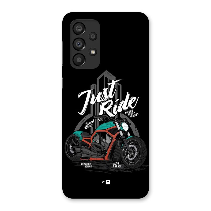 Just Ride Speed Back Case for Galaxy A33 5G