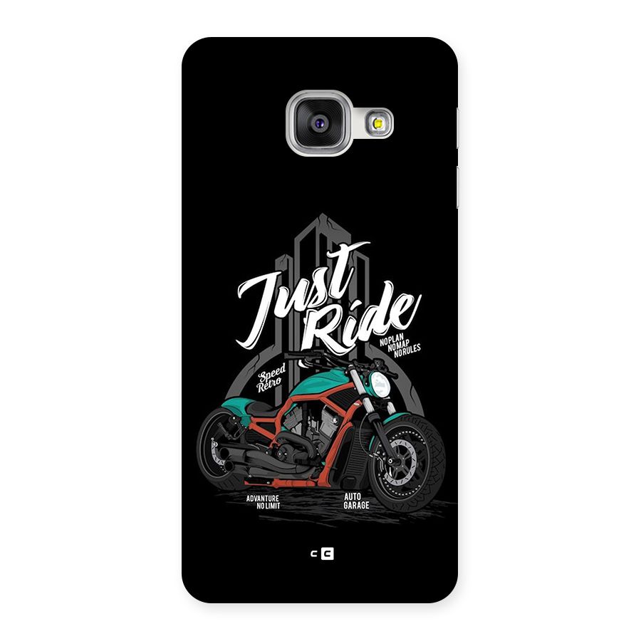 Just Ride Speed Back Case for Galaxy A3 (2016)