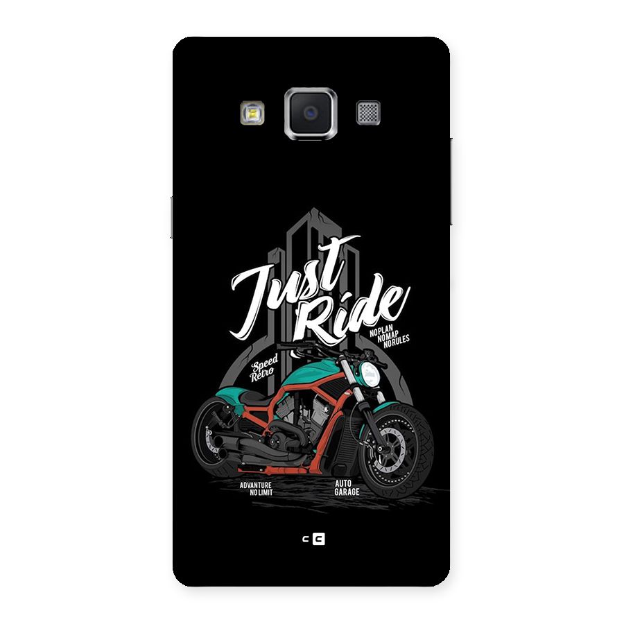 Just Ride Speed Back Case for Galaxy A5