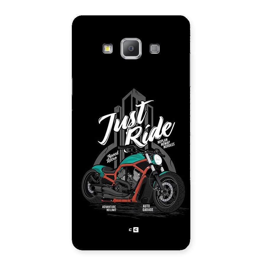 Just Ride Speed Back Case for Galaxy A7