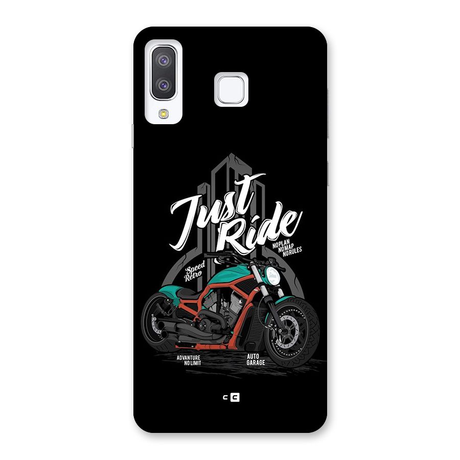 Just Ride Speed Back Case for Galaxy A8 Star