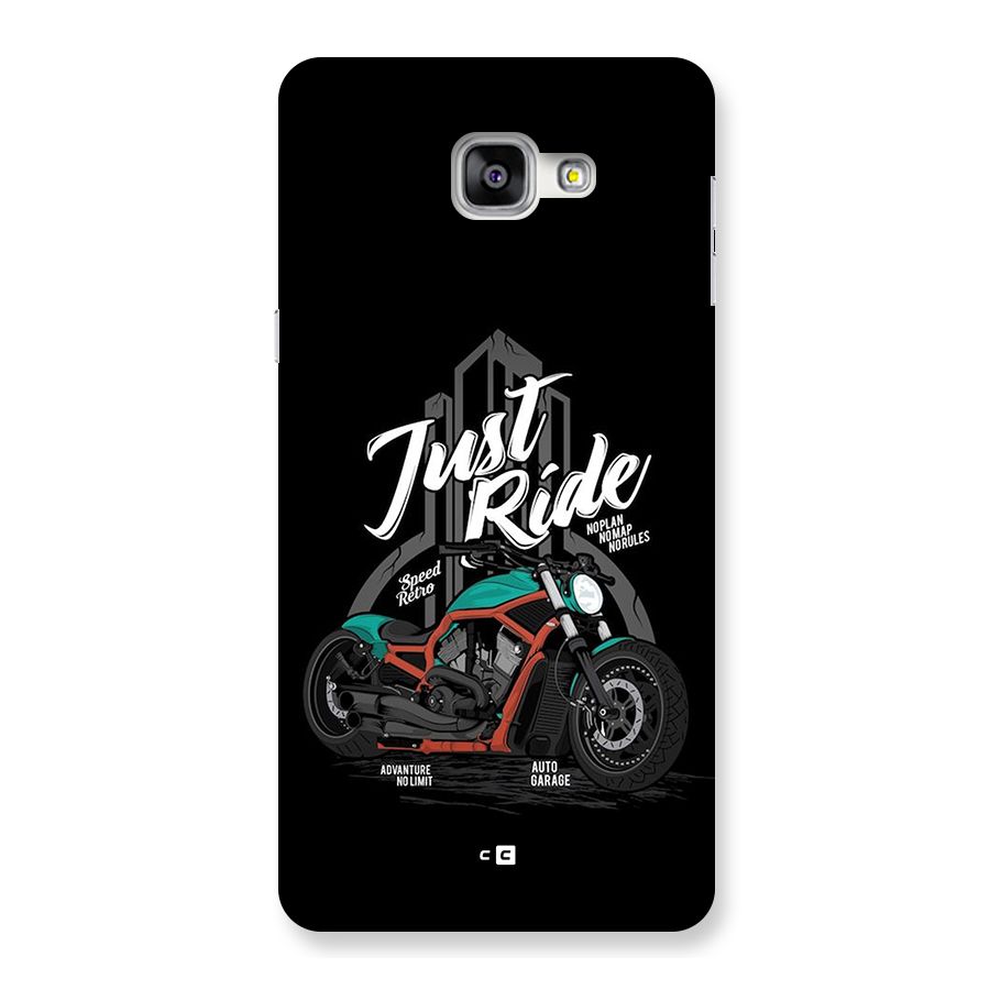 Just Ride Speed Back Case for Galaxy A9