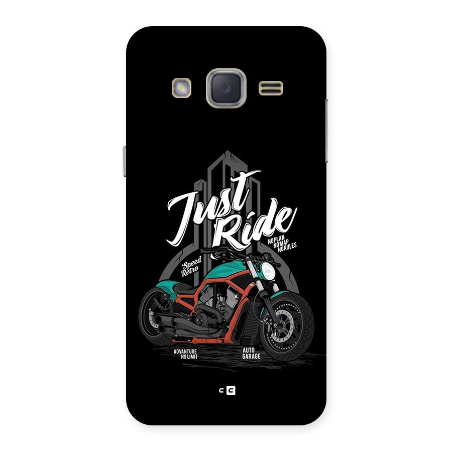 Just Ride Speed Back Case for Galaxy J2