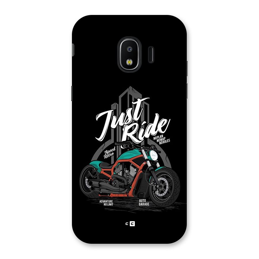 Just Ride Speed Back Case for Galaxy J2 Pro 2018