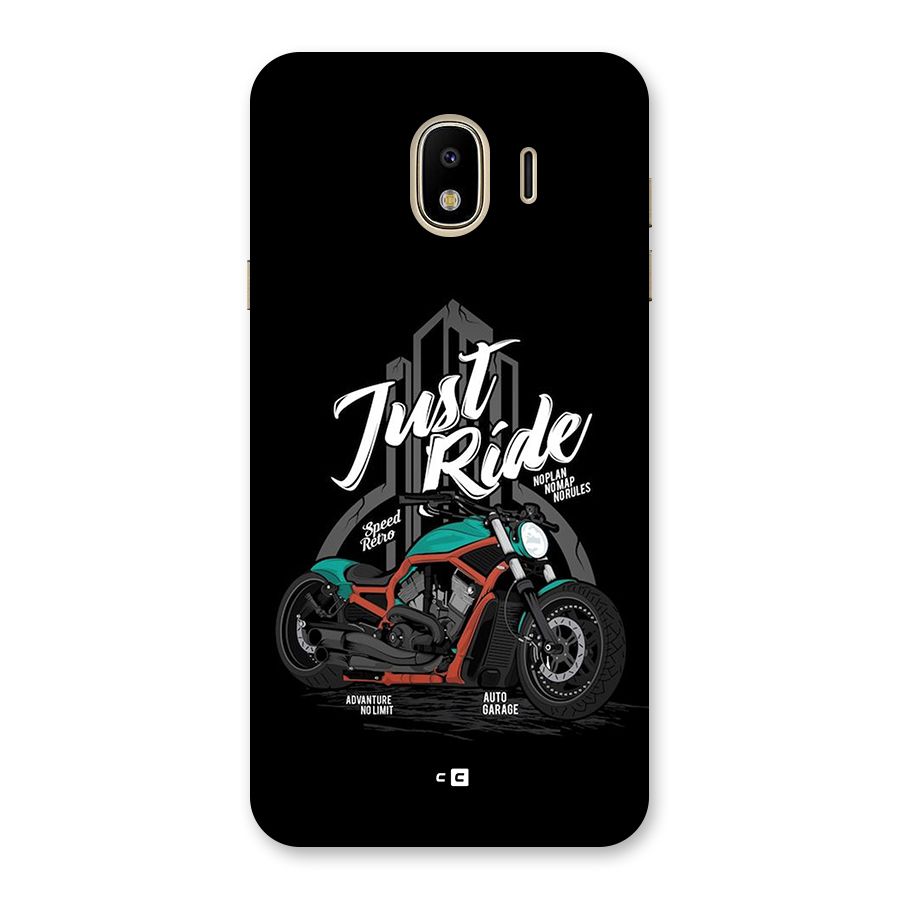 Just Ride Speed Back Case for Galaxy J4