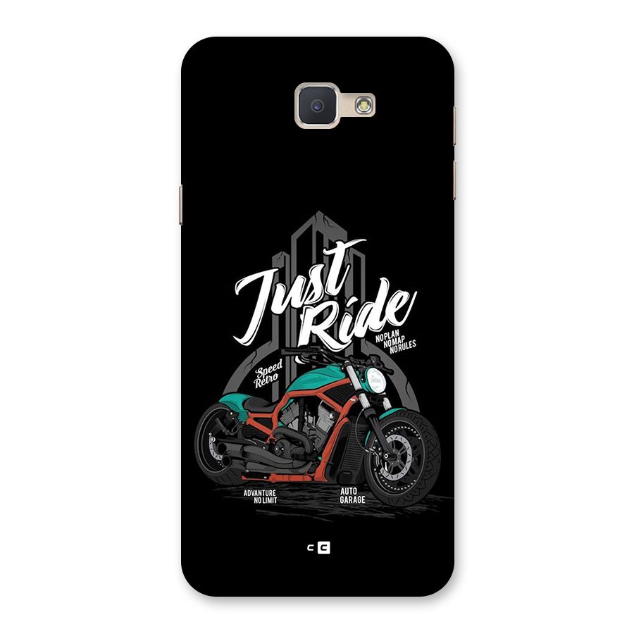Just Ride Speed Back Case for Galaxy J5 Prime