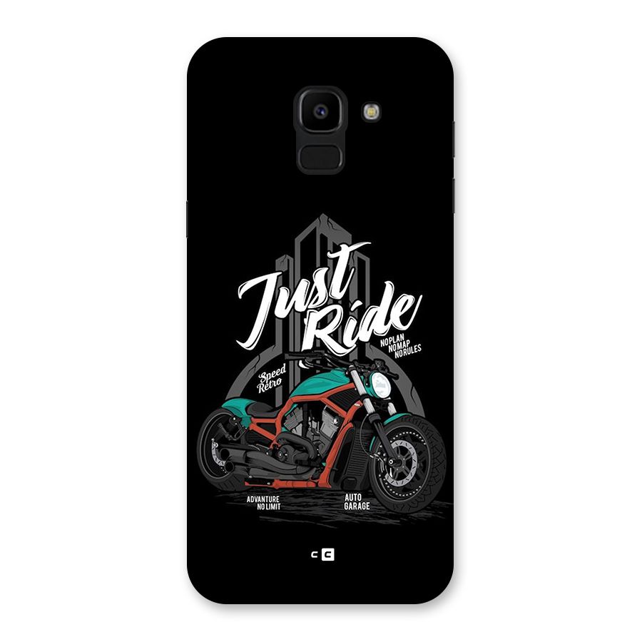 Just Ride Speed Back Case for Galaxy J6
