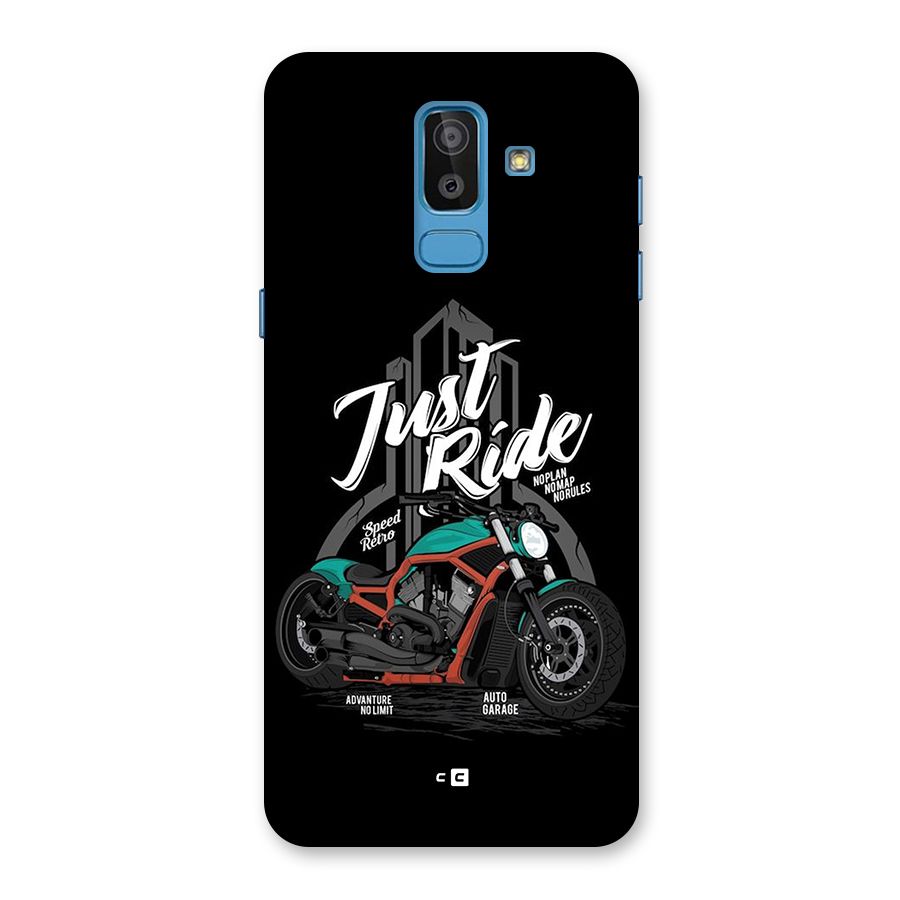 Just Ride Speed Back Case for Galaxy J8