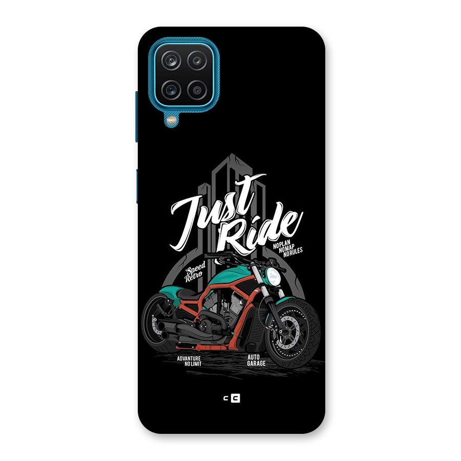 Just Ride Speed Back Case for Galaxy M12