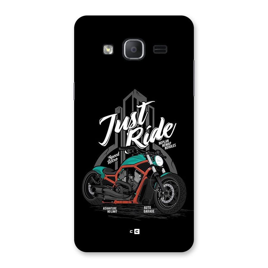 Just Ride Speed Back Case for Galaxy On7 Pro