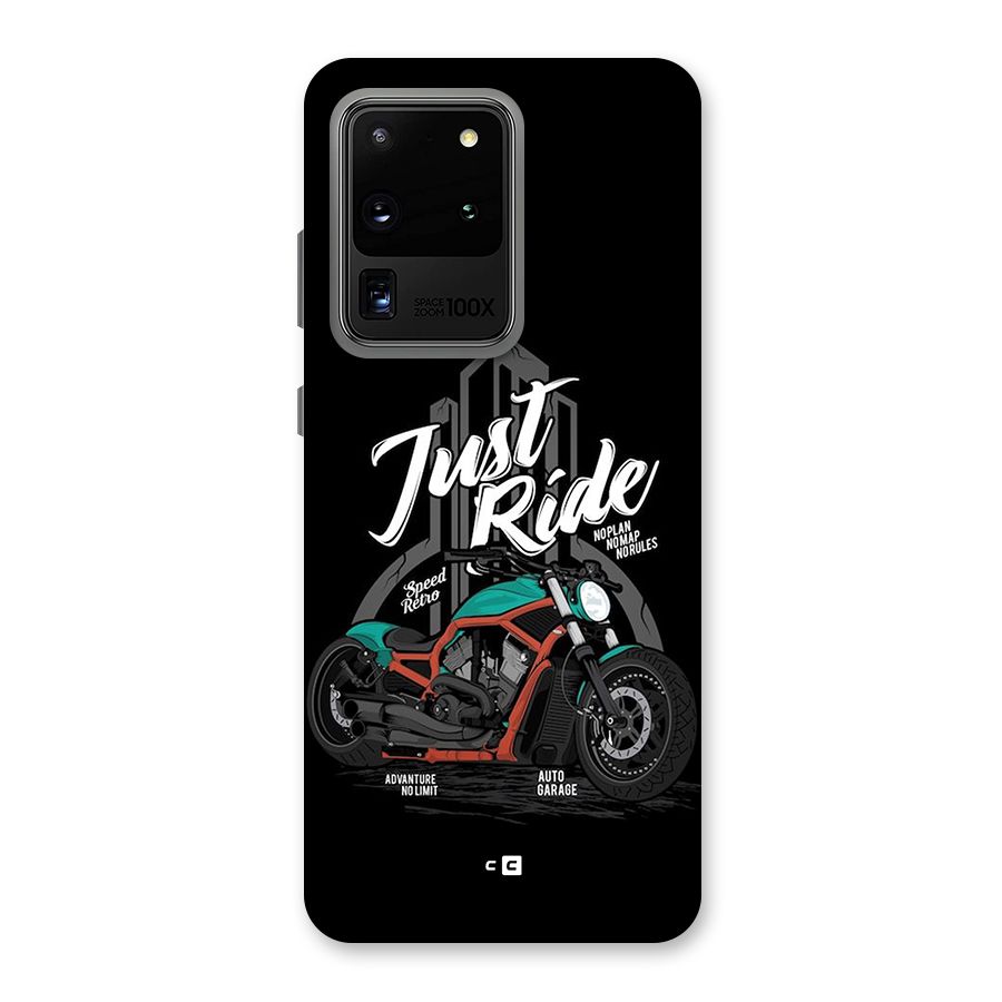 Just Ride Speed Back Case for Galaxy S20 Ultra