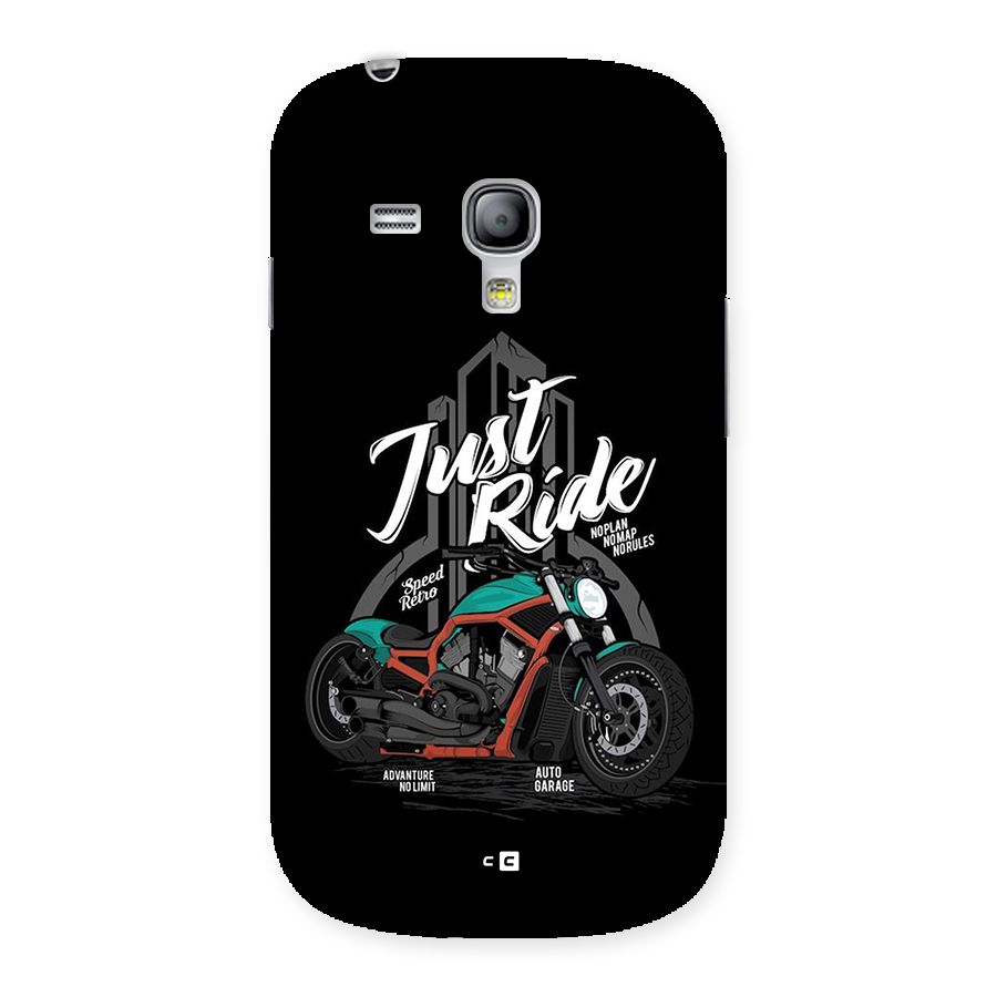 Just Ride Speed Back Case for Galaxy S3 Mini