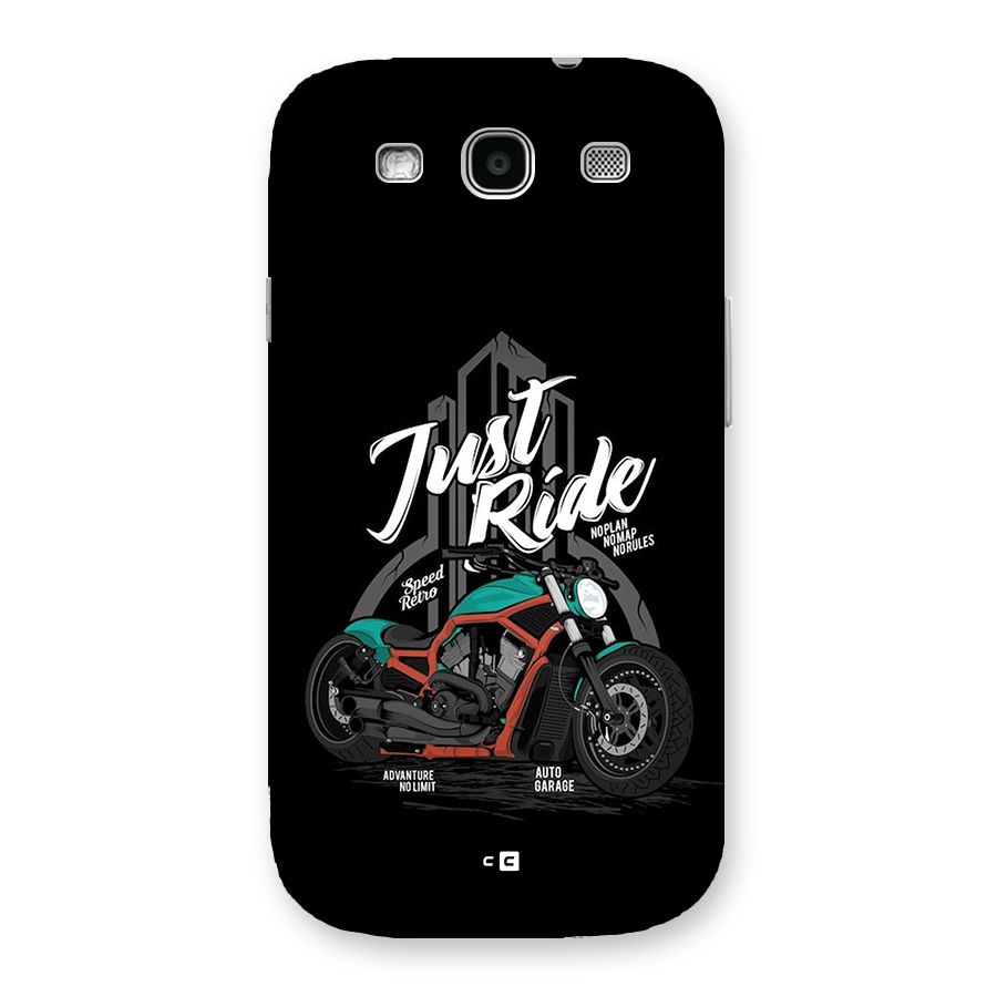 Just Ride Speed Back Case for Galaxy S3 Neo