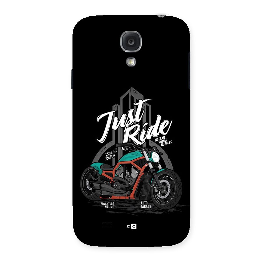Just Ride Speed Back Case for Galaxy S4