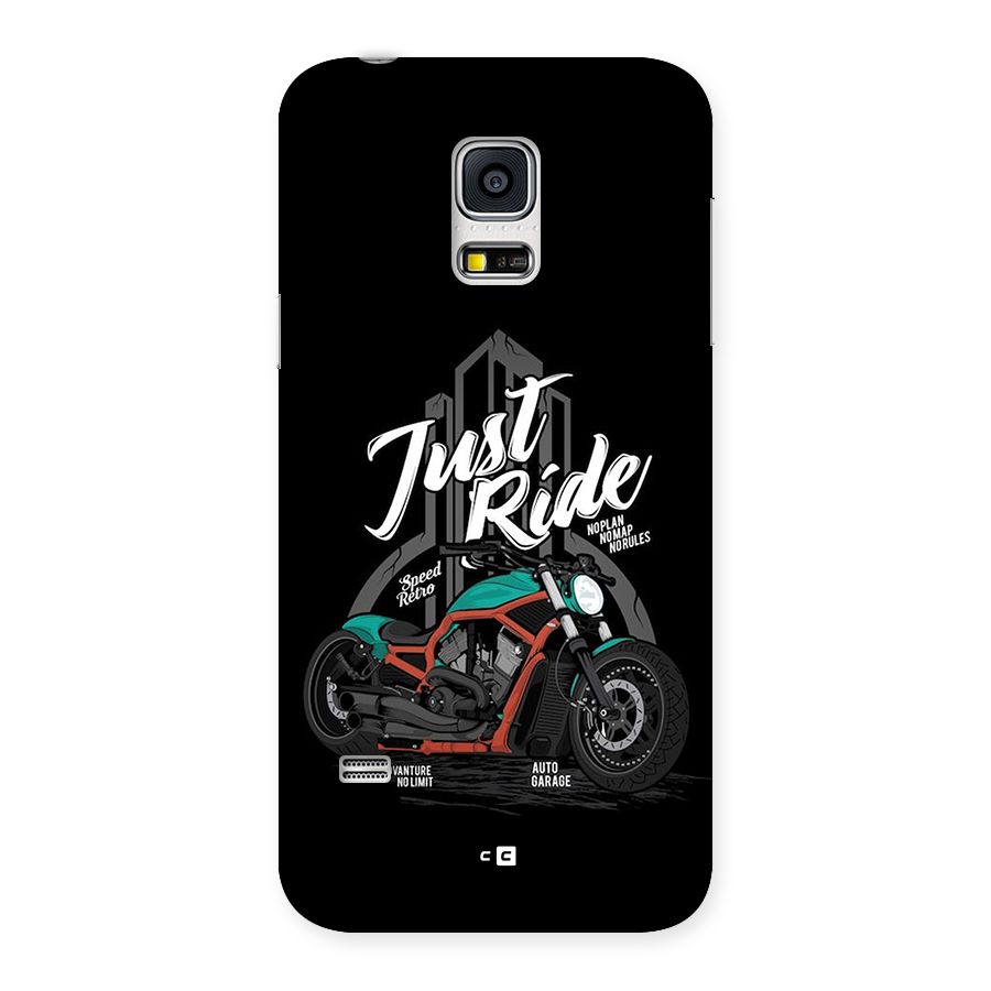 Just Ride Speed Back Case for Galaxy S5 Mini