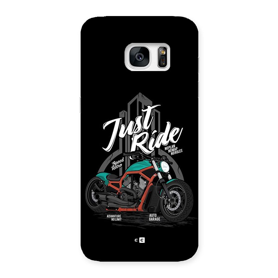 Just Ride Speed Back Case for Galaxy S7 Edge