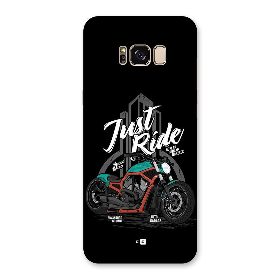 Just Ride Speed Back Case for Galaxy S8 Plus