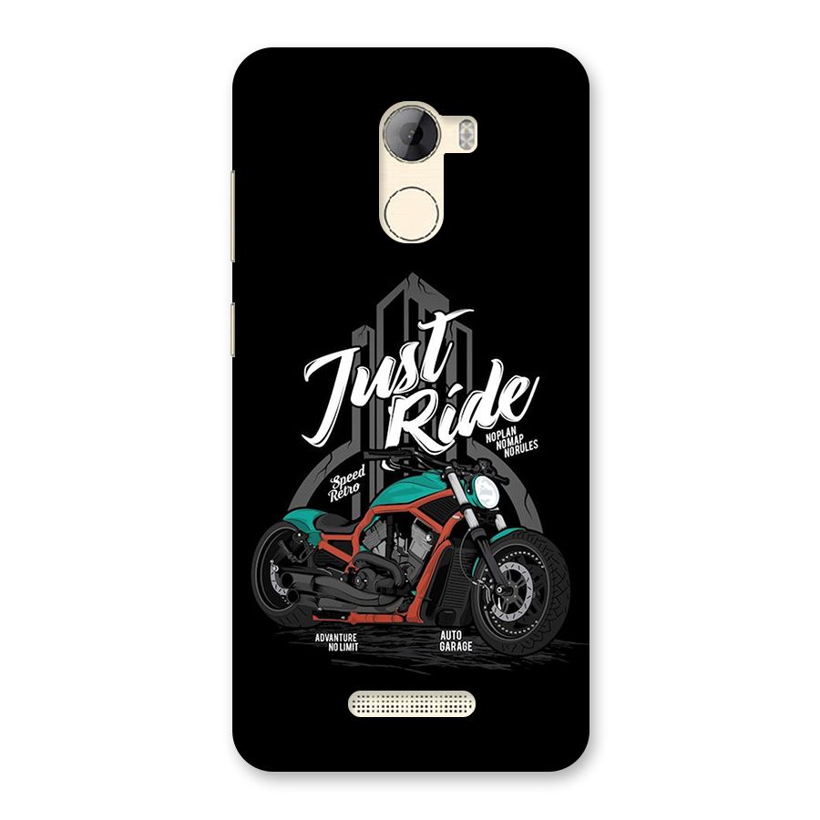 Just Ride Speed Back Case for Gionee A1 LIte